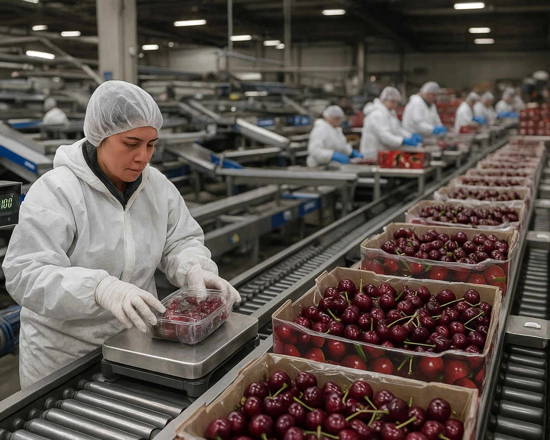 Produccion Cherries Chile